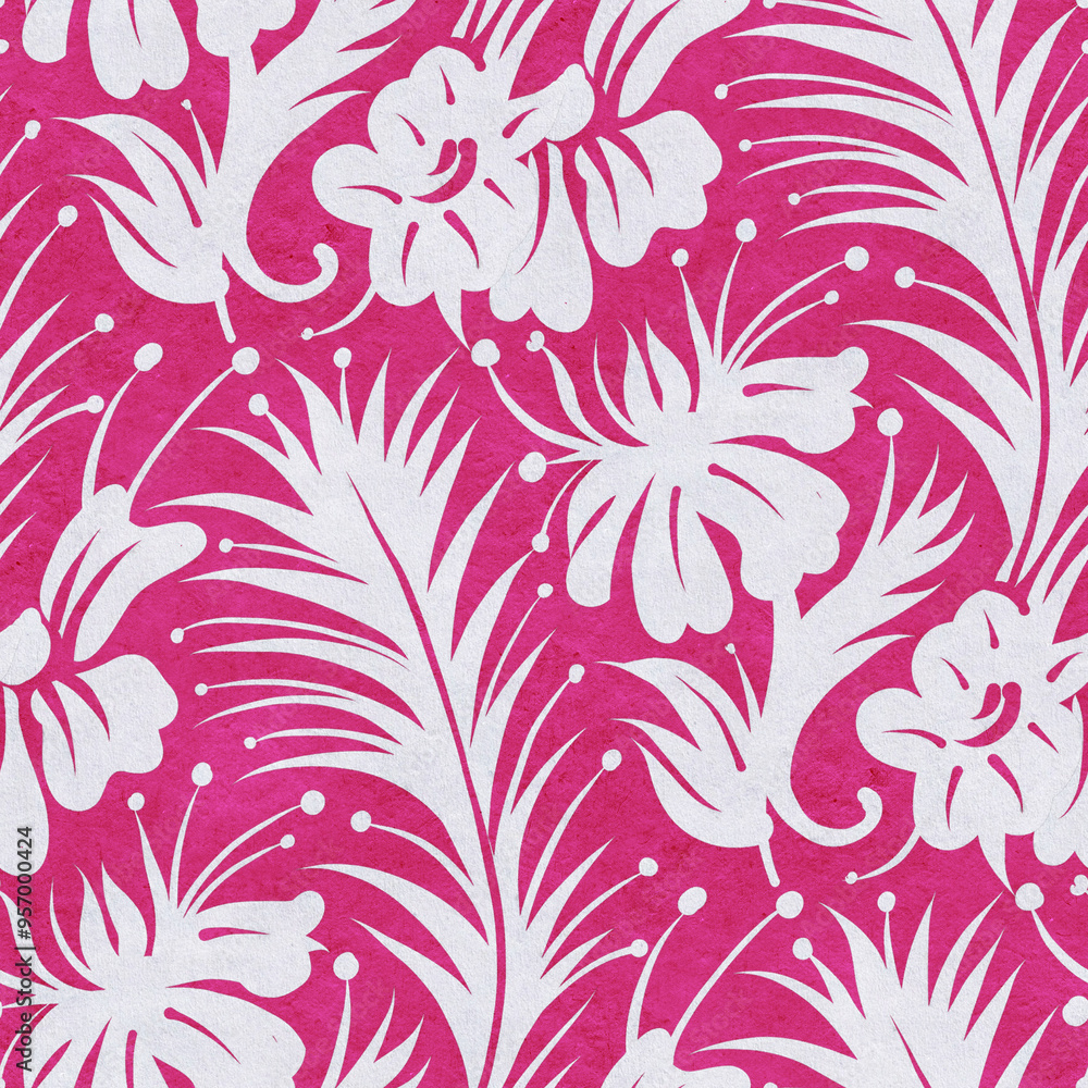 Seamless pattern with flowers. Seamless pattern with flowers.