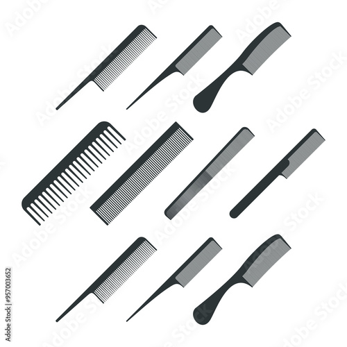 comb vector icon