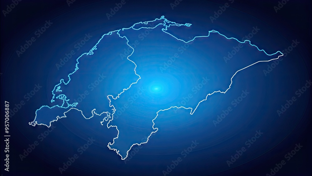 Stylized vector outline of Honduras, a Central American country, featuring borders, coasts, and geography, ideal for designs, illustrations, and educational purposes. Stylized vector outline of Honduras, a Central American country, featuring borders, coasts, and geography, ideal for designs, illustrations, and educational purposes.