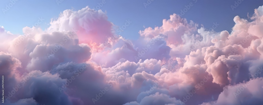 blue sky with pink clouds blue sky with pink clouds