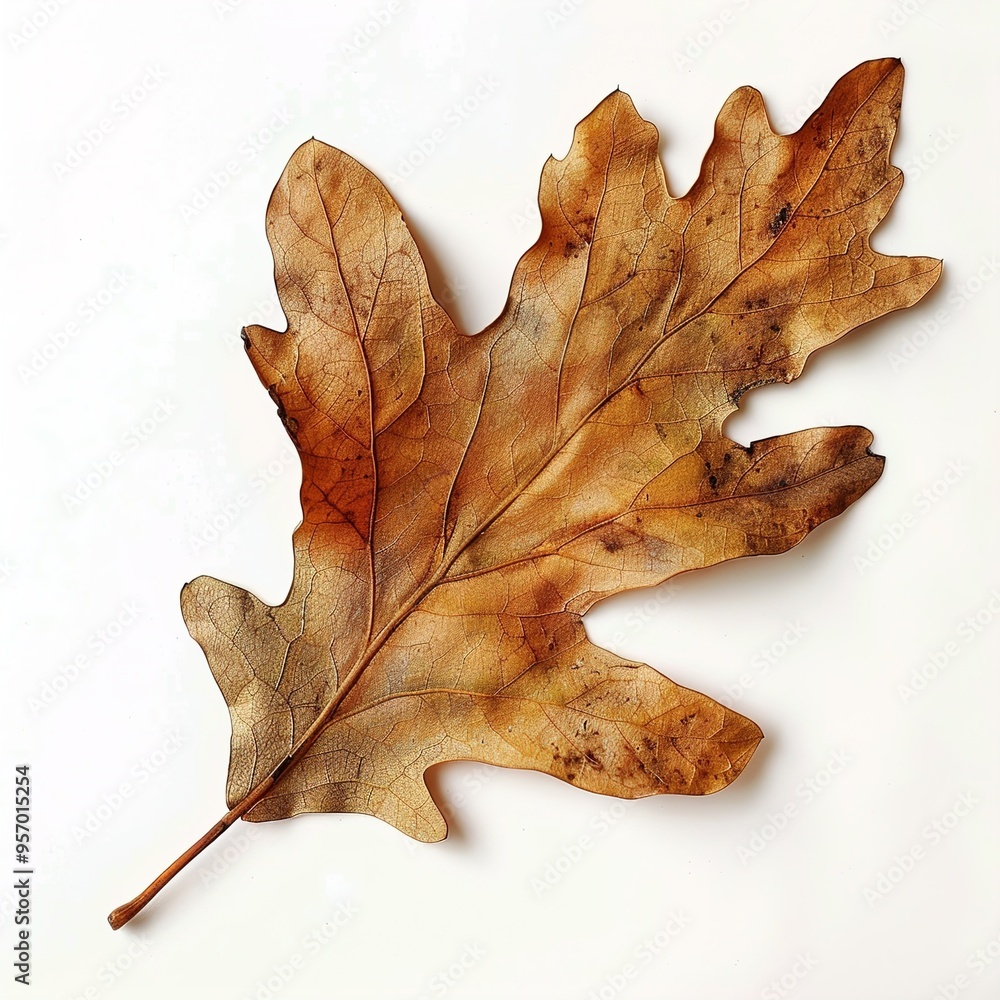 Fototapeta premium maple leaf on a white background