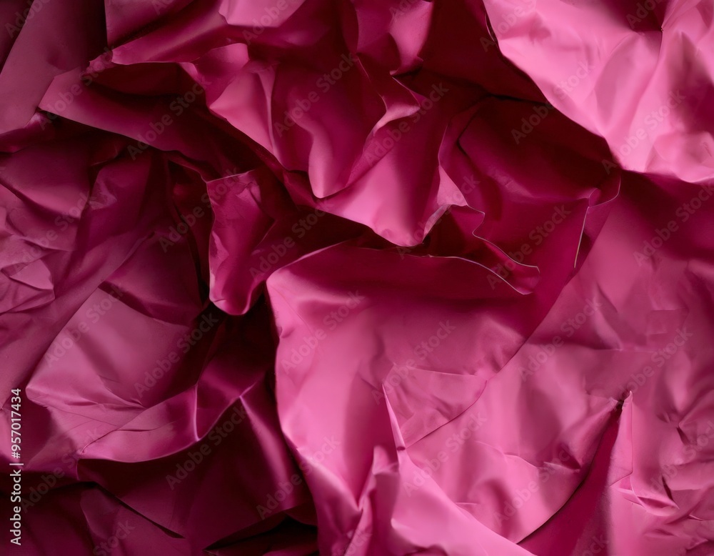 pink crumpled paper background pink crumpled paper background