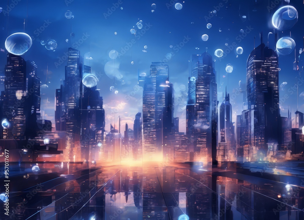 Fototapeta premium cityscapeat cityscape