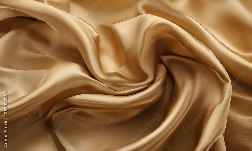 close up beige silk fabric close up beige silk fabric