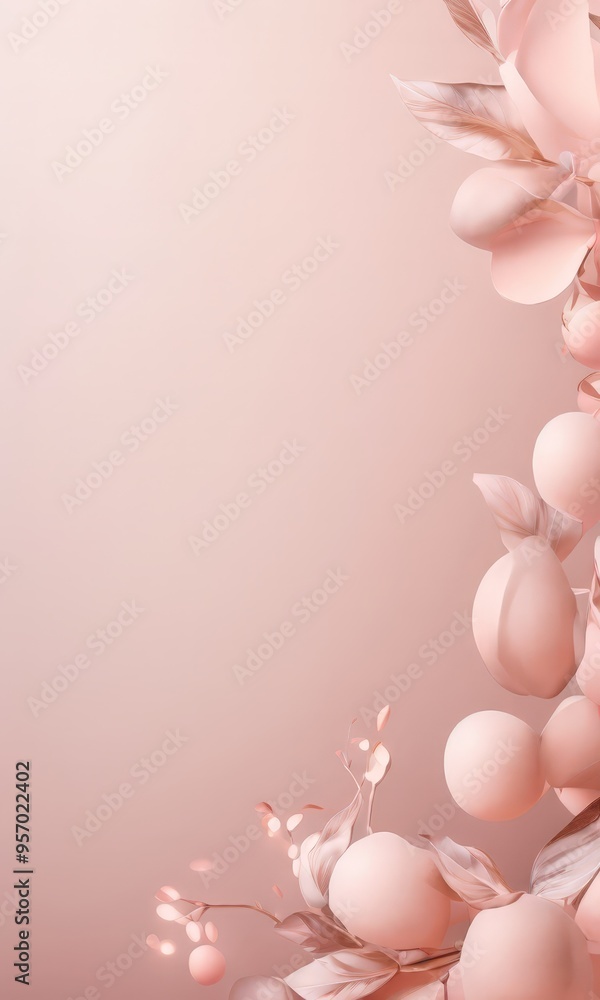 pink flowers background with copy space pink flowers background with copy space