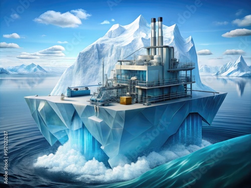 Thermal Expansion's Oceanic Iceberg Technical photo