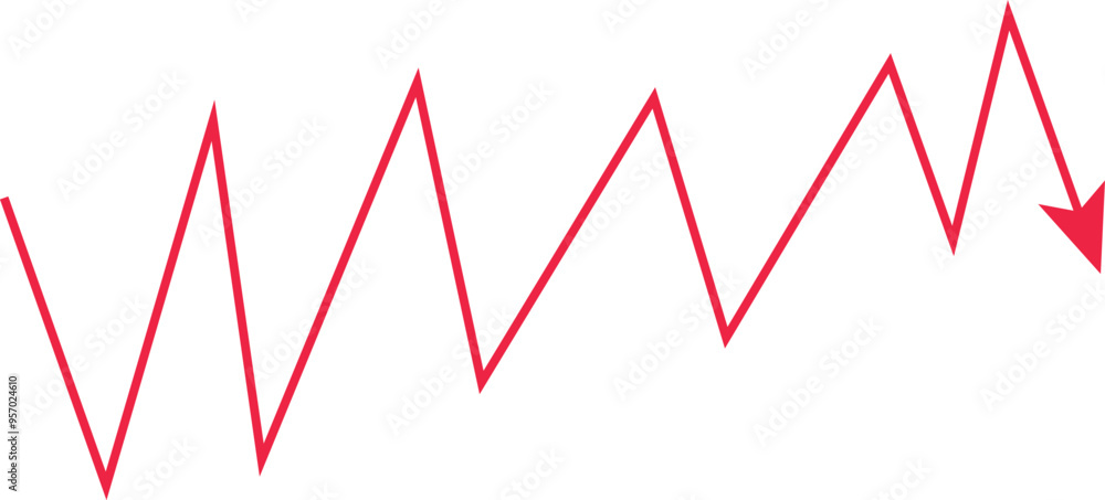 bar graph with a flag at the top. Concept of career growth and success. Isolated on a white background bar graph with a flag at the top. Concept of career growth and success. Isolated on a white background