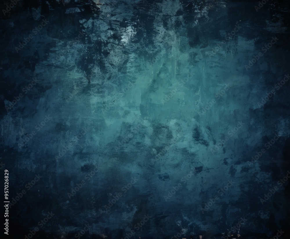 Obraz premium dark blue wall with black background