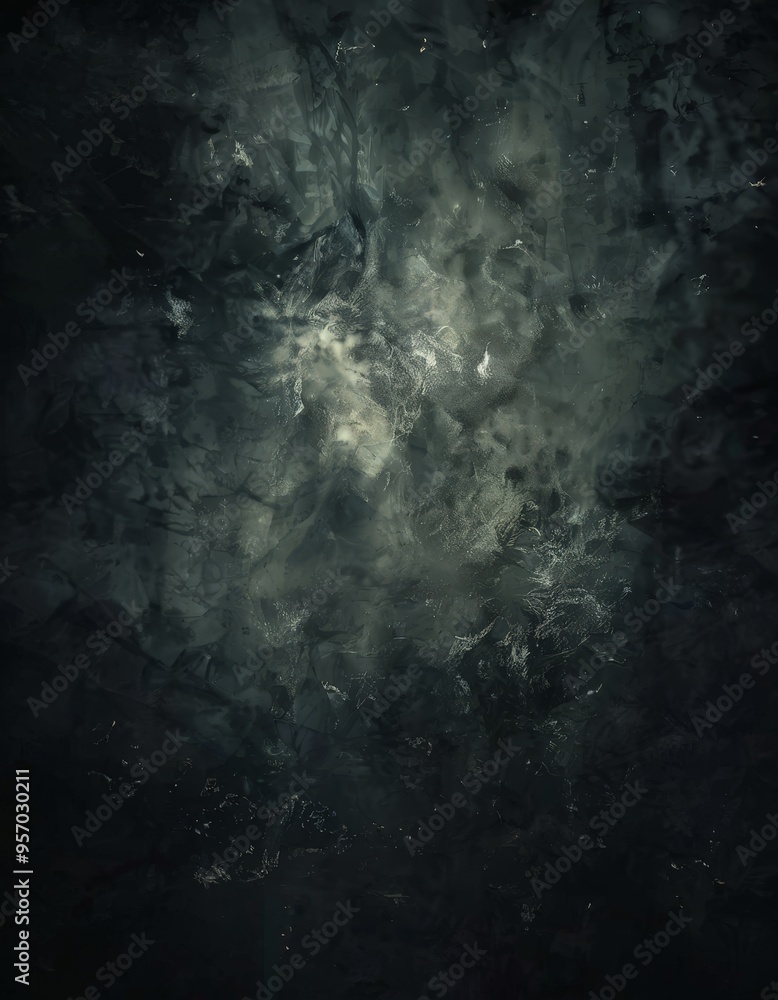 Obraz premium dark background with lot smoke