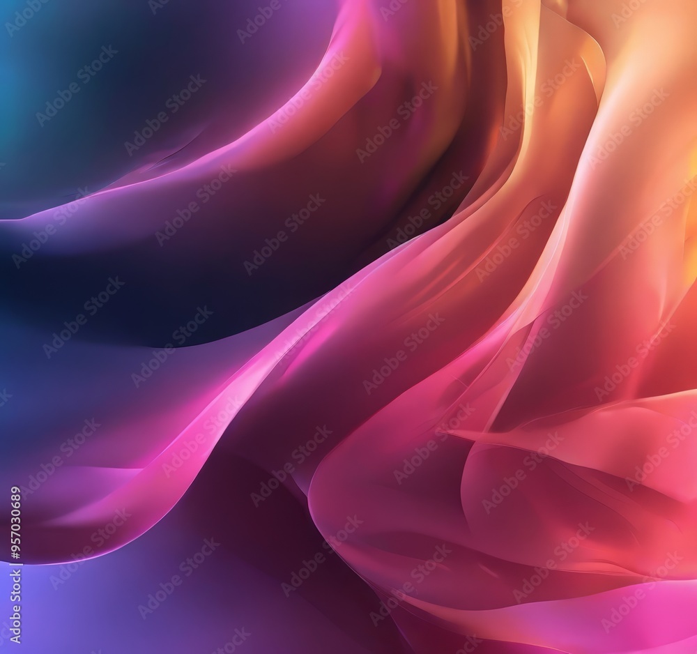Obraz premium abstract background with colorful waves