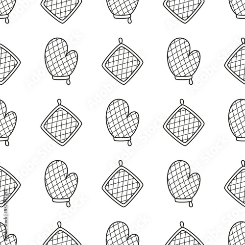 oven mitt and potholder pattern