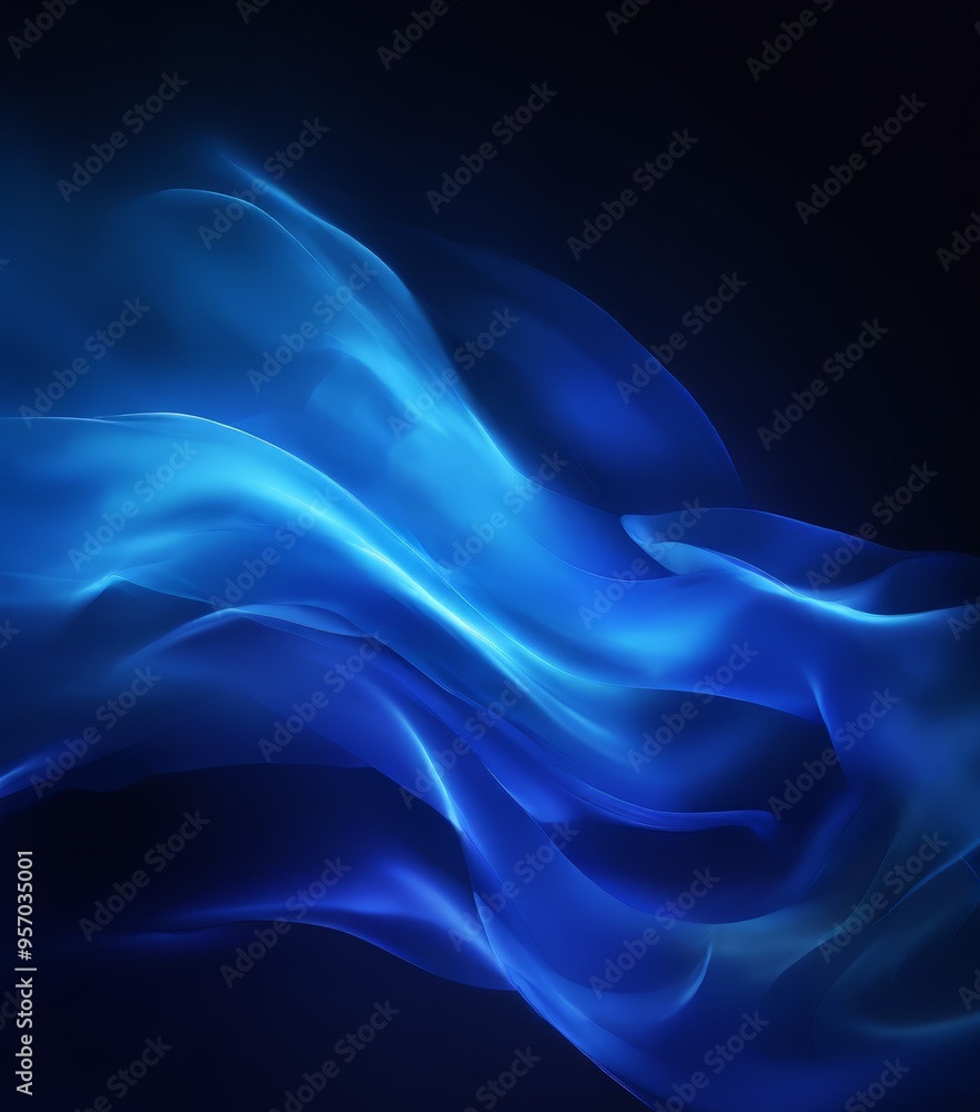 Obraz premium blue abstract background