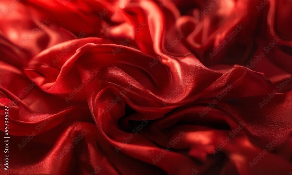 red silk fabric red silk fabric