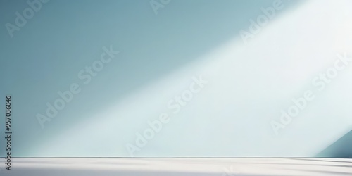 Wallpaper Mural white chair in room with blue wall Torontodigital.ca