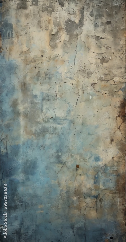 painting blue and brown wall painting blue and brown wall