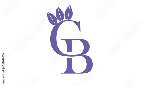 Get this well crafted monogram BC logo design
template vector