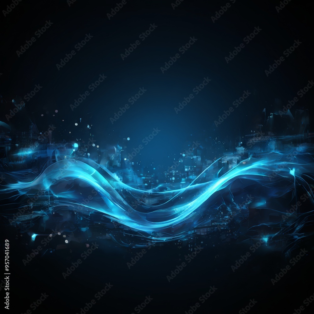 abstract blue background with light effects abstract blue background with light effects