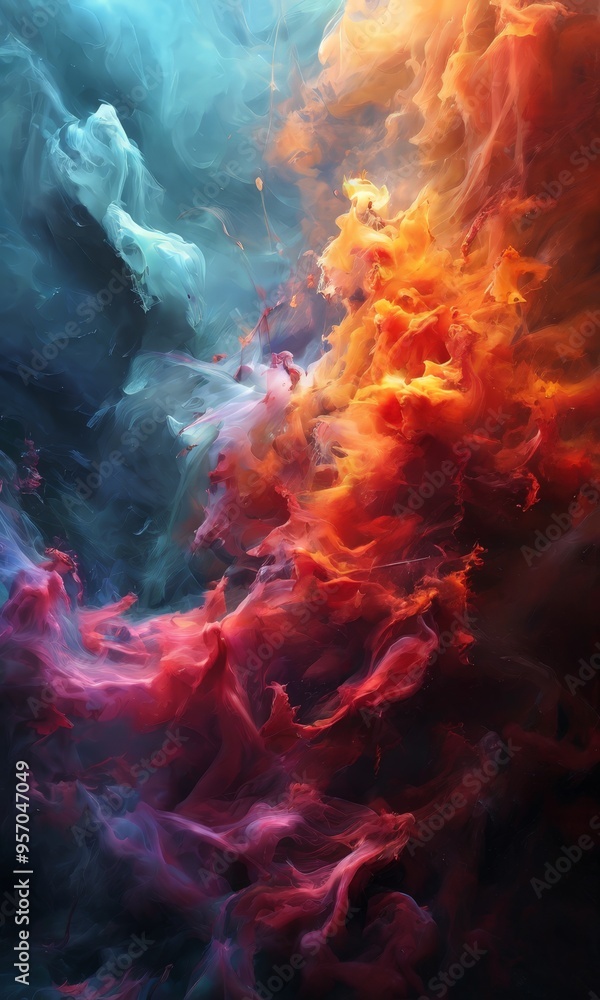 colorful cloud smoke colorful cloud smoke