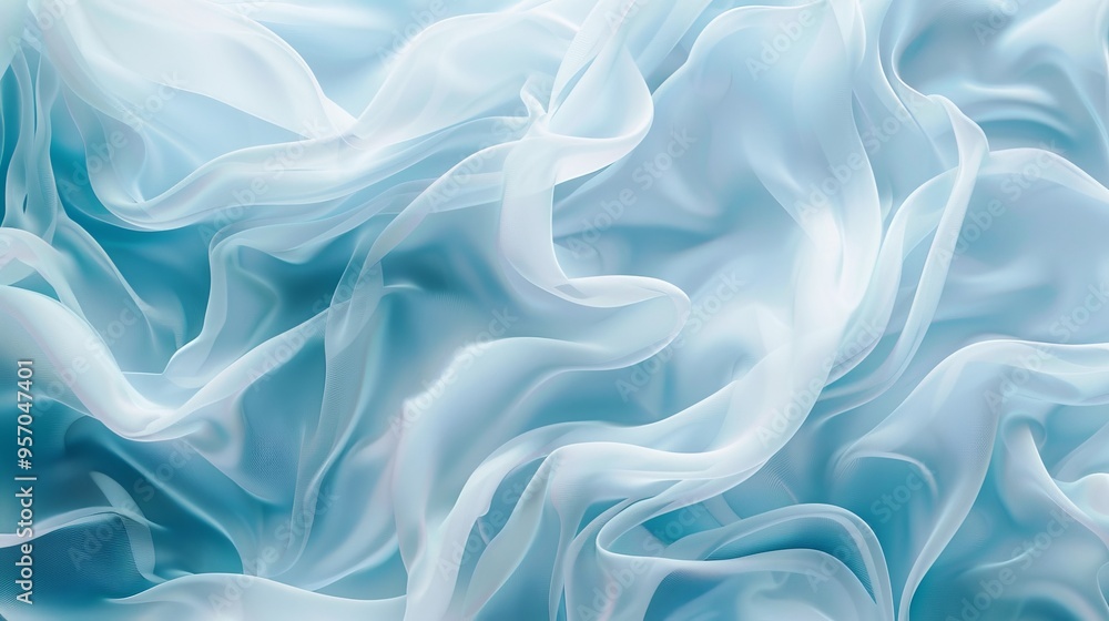 Abstract flowing blue pattern Abstract flowing blue pattern