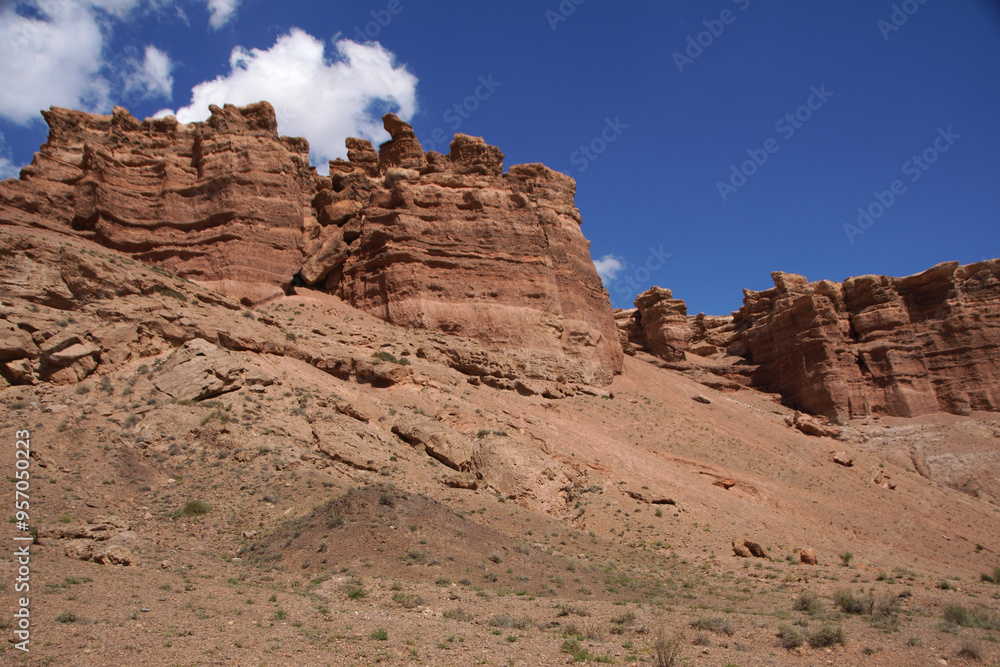The cliffs of the The cliffs of the