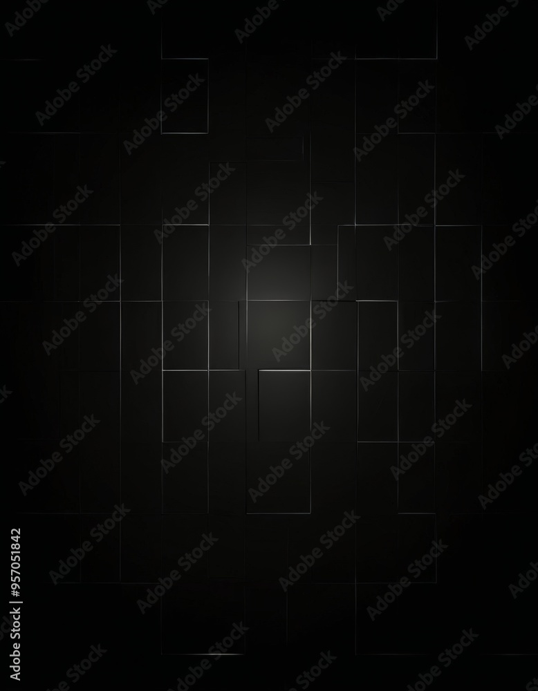 black background with squares and black background with squares and
