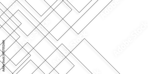 Abstract industrial Design random lines black on white background.Geometric seamless minimalist pattern with straight lines design.luxury black geometric random chaotic lines.squares and triangle line
