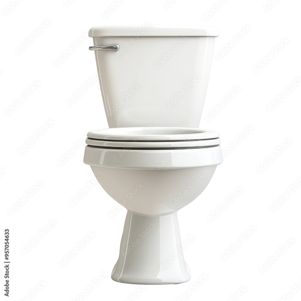 Toilet object isolated on transparent png. Toilet object isolated on transparent png.