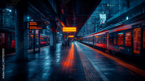 train station, train, metro