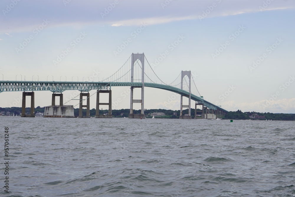 Naklejka premium Newport bridge 