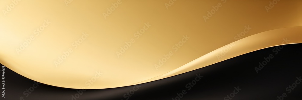 gold background with curved curve gold background with curved curve