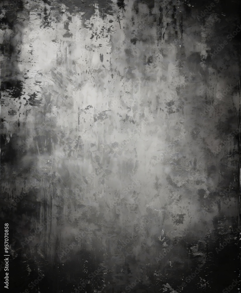 Obraz premium black and white background with gry texture