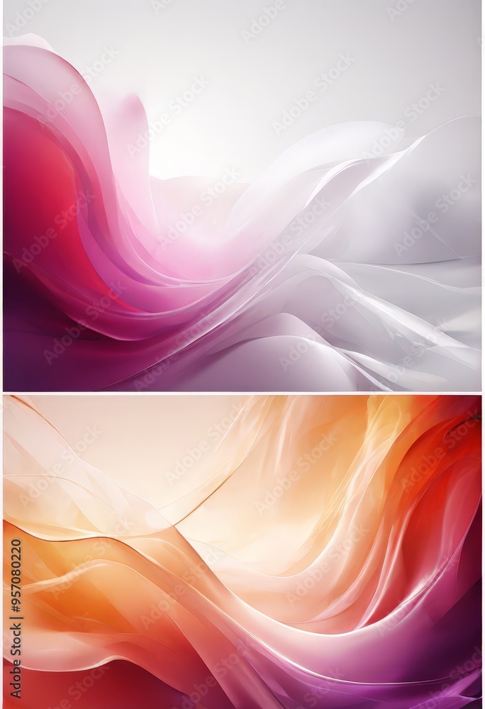 Fototapeta premium abstract background set