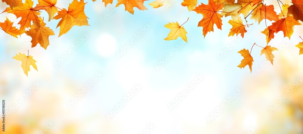 autumn leaves in the forest autumn leaves in the forest