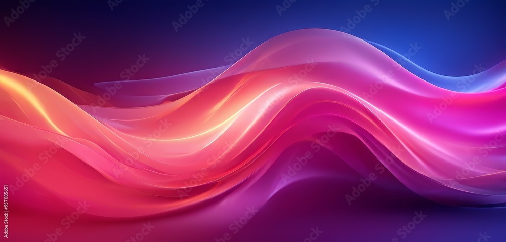 abstract background with flowing colorful waves abstract background with flowing colorful waves