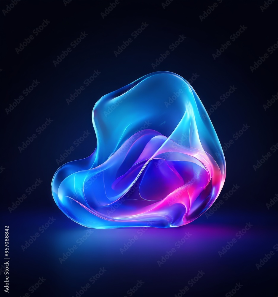 abstract blue and pink smoke on black background abstract blue and pink smoke on black background