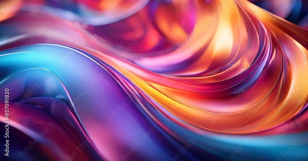 abstract background with colorful waves abstract background with colorful waves