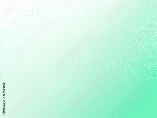 Mint Green white grainy vector background noise texture grunge gradient banner, template empty space color gradient rough abstract backdrop shine 