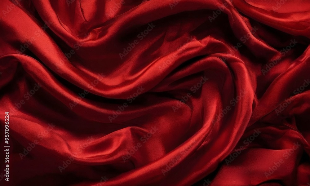 red silk fabric texture background red silk fabric texture background