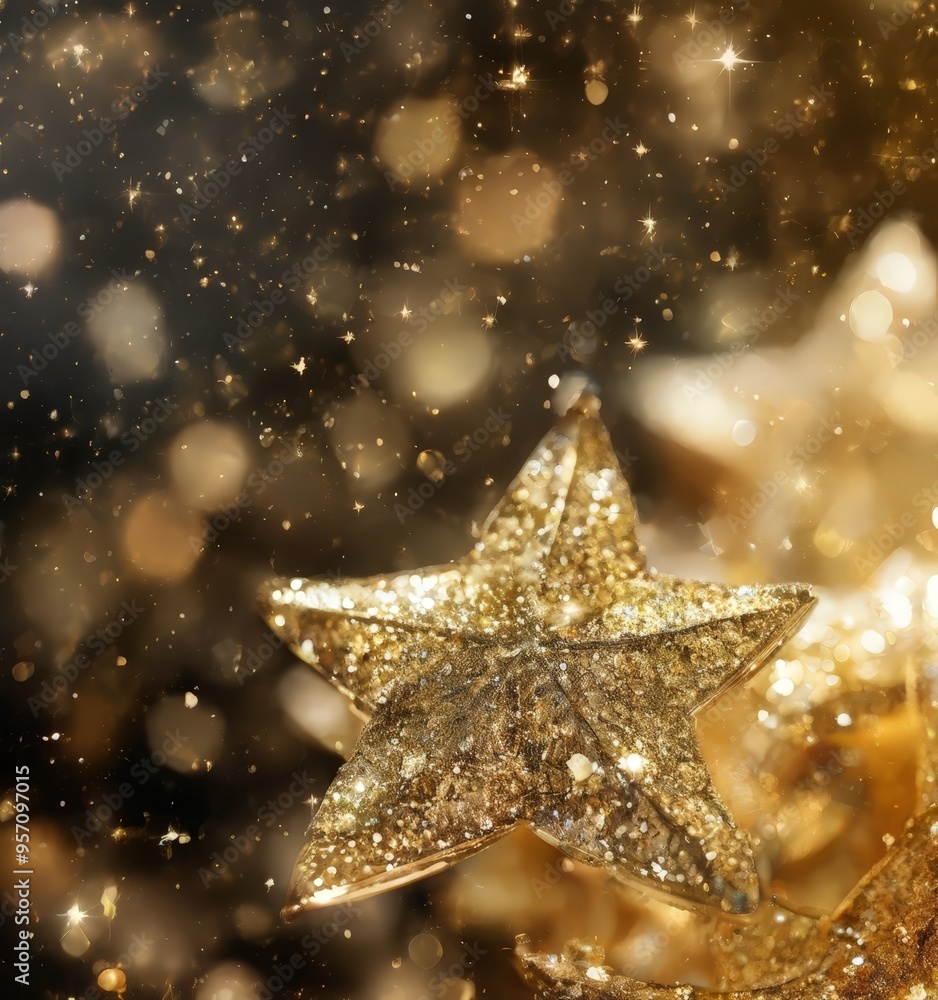 gold star on background gold star on background