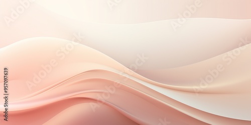 Modern beige pastel gradient background soft