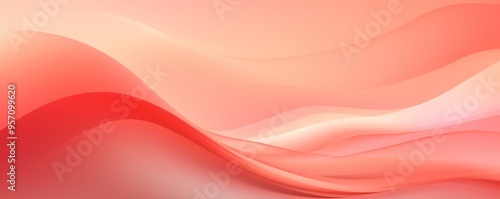 Modern coral pastel gradient background soft 