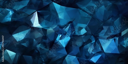 abstract poly polygonic background photo