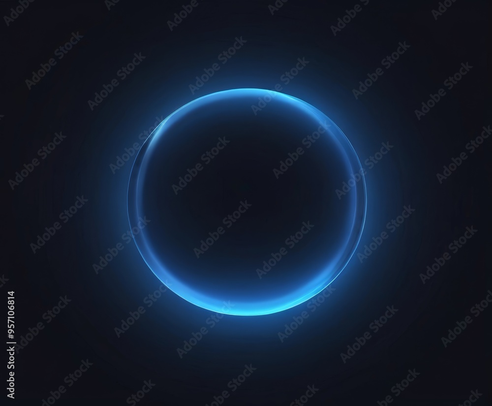 blue ring in the dark blue ring in the dark
