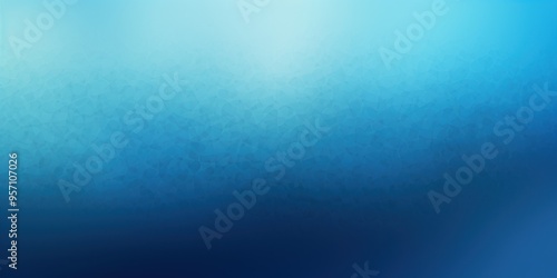 Modern new Blue gradient background grainy noise texture