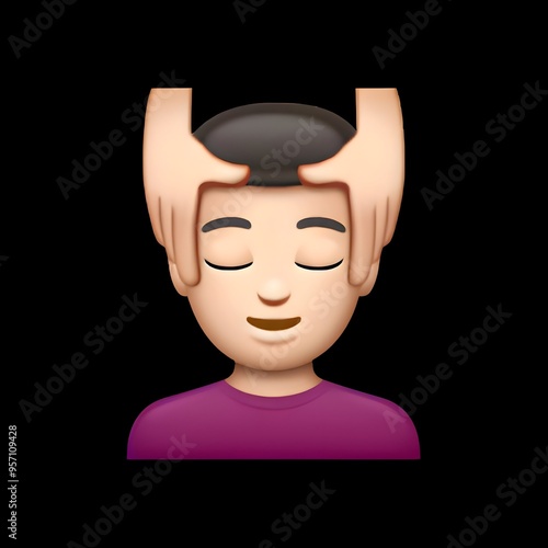 Head Massage Emoji