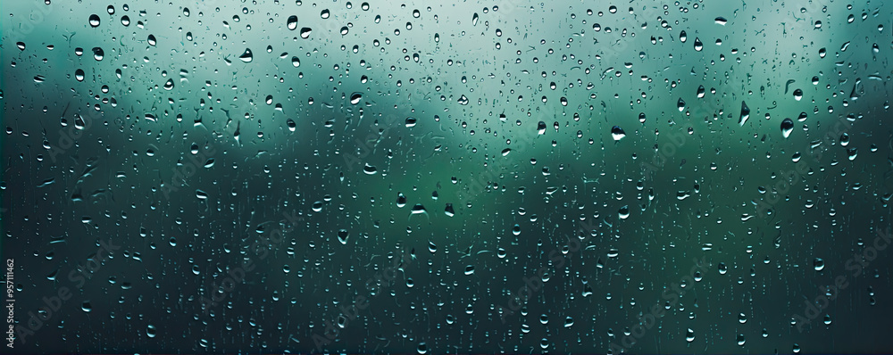 Raindrops on window with abstract background. Raindrops on window with abstract background.