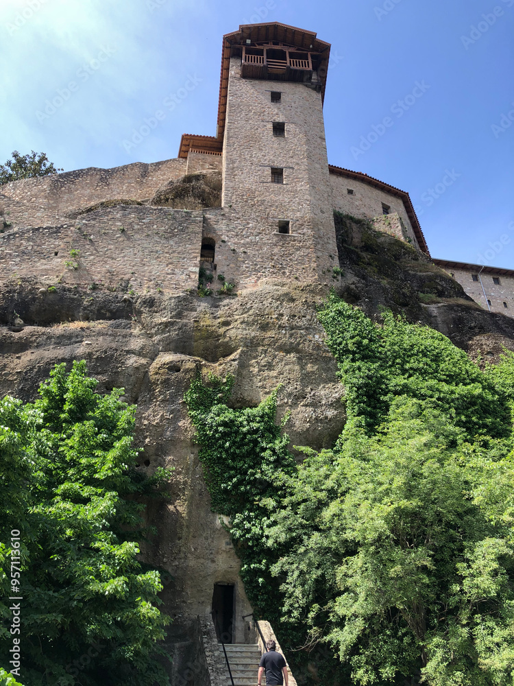 Fototapeta premium old castle in the mountains