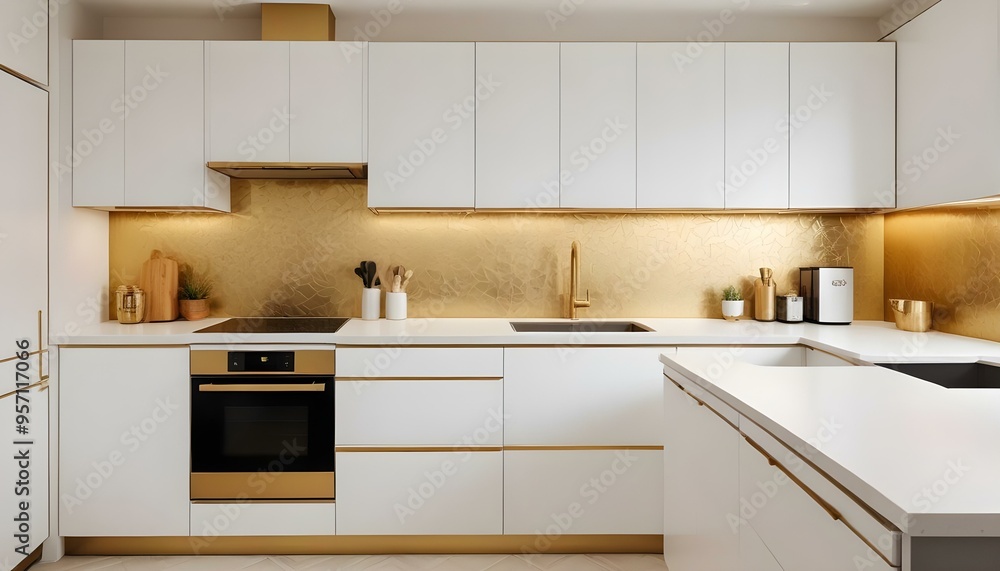 Fototapeta premium Photo interior modern design room 3d illustration