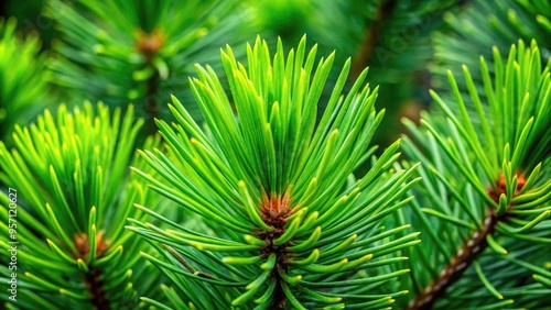 Vibrant green pine needle close-up, showcasing intricate texture, delicate ridges, and subtle sheen, capturing the intricate beauty of nature's smallest details in razor-sharp focus.