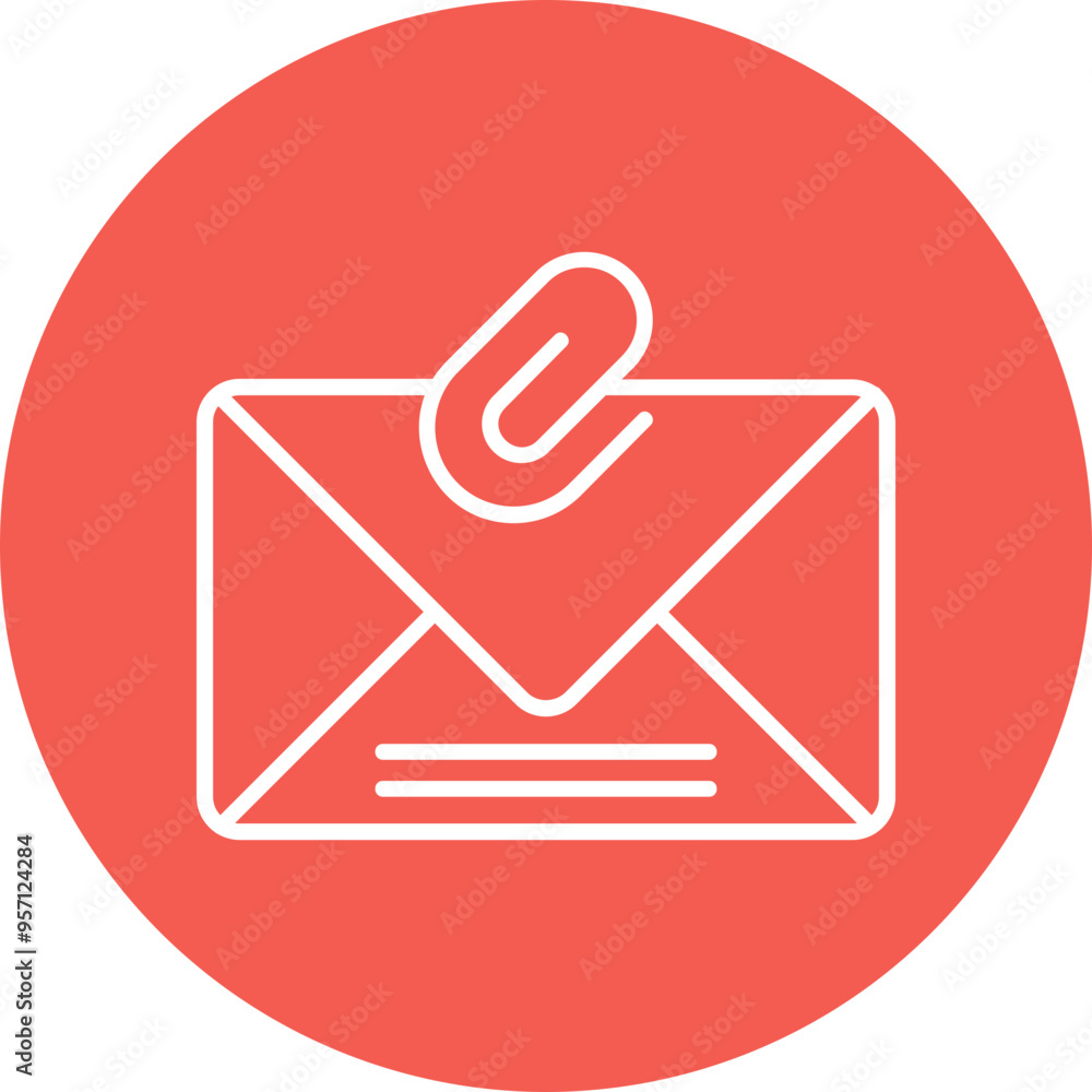 Attached File Vector Icon Design Attached File Vector Icon Design